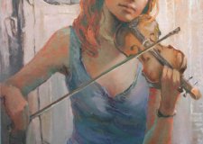 The Violinist-Girl Child